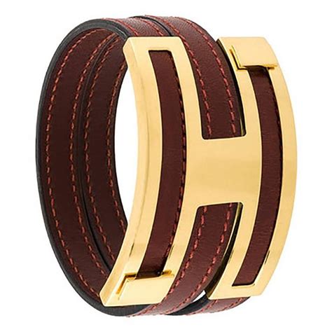 hermes brackstedt|hermes leather strap bracelet.